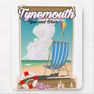 Tynemouth Tyne and Wear, Travel poster Mouse Mat