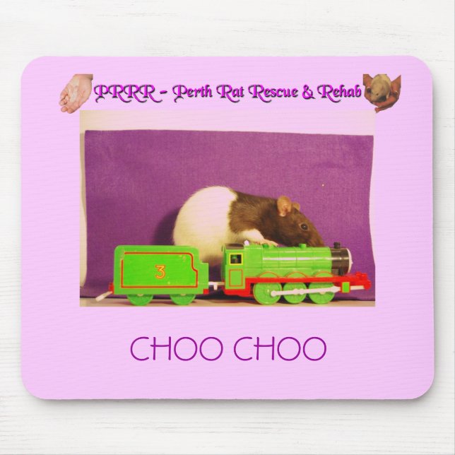 Tyne's Trains Mouse Mat (Front)