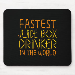 Type 1 Diabetes Awareness Fastest Juice Box Drinke Mouse Mat