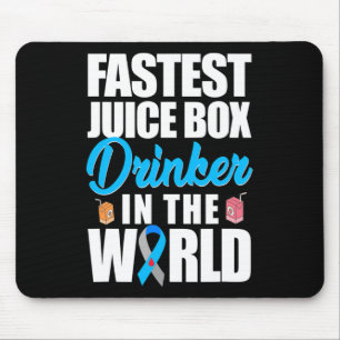 Type 1 Diabetes Awareness Fastest Juice Box Drinke Mouse Mat