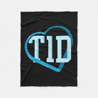 Type 1 Diabetes Awareness Fleece Blanket