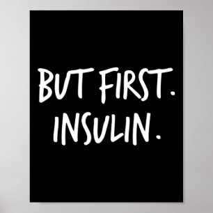Type 1 Diabetes Awareness Fun Child-adult Poster