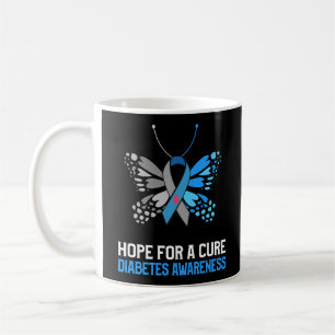 Type 1 Diabetes Awareness Hope For A Cure Mum Coffee Mug