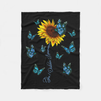 Type 1 Diabetes Awareness Juvenile Diabetes Relate Fleece Blanket