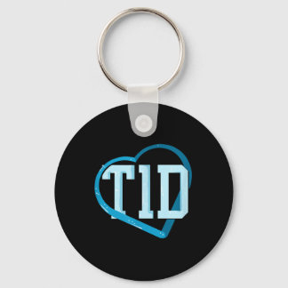 Type 1 Diabetes Awareness Key Ring