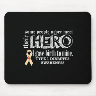Type 1 Diabetes Awareness Mouse Mat