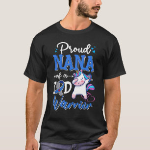Type 1 Diabetes Awareness Proud Nana Of A T1D Warr T-Shirt