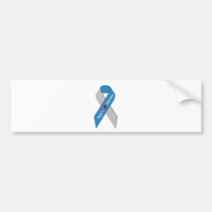 Type 1 Diabetes Awareness Ribbon Bumper Sticker