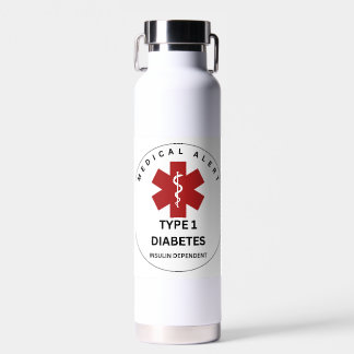 TYPE 1 DIABETES WATER BOTTLE