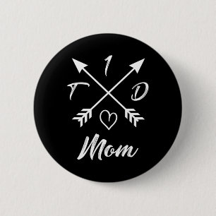 Type 1 Diabetic Mum T1d Diabetes Awareness Gifts F 6 Cm Round Badge