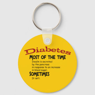 Type 2 Diabetes Gifts & T-shirts Key Ring
