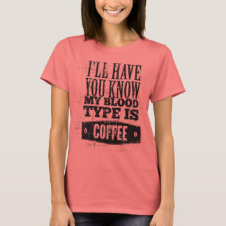 Type Coffee T Shirt