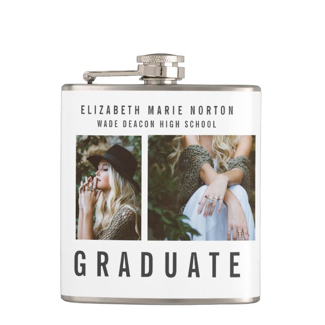 Type graduation hip flask (Front)