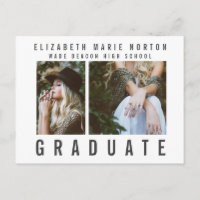 Type graduation multi photo modern