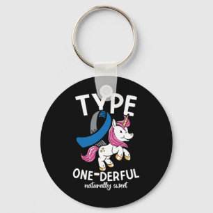Type One Derful Naturally Sweet Diabetes Key Ring