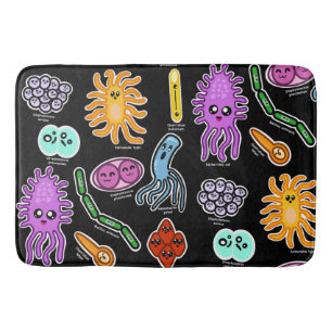 Types Of Bacteria Bath Mat