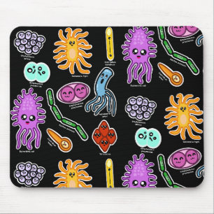 Types Of Bacteria Mouse Mat