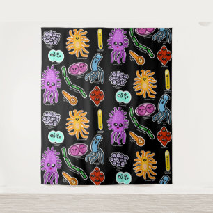 Types Of Bacteria Tapestry