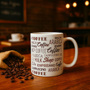 Types Of Coffee Drinks Coffee Mug