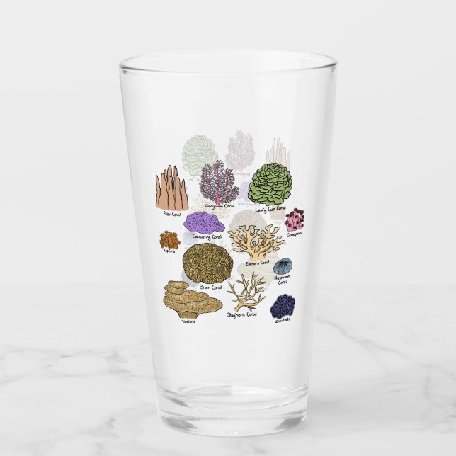 Types Of Coral Glass (Front)