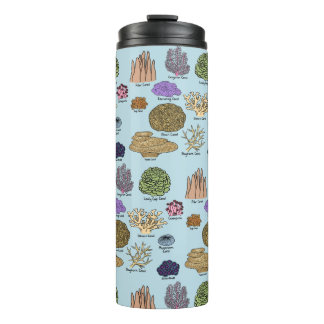 Types Of Coral Thermal Tumbler
