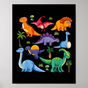 Types Of Dinosaurs Graphics My Dinosaur Cool Dinos Poster