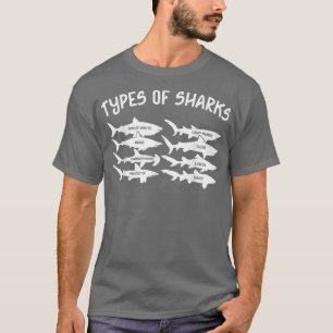 Types Of Sharks T-Shirt