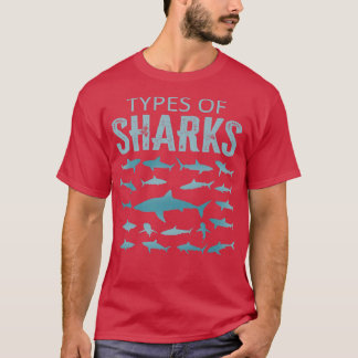 Types Of Sharks T-Shirt