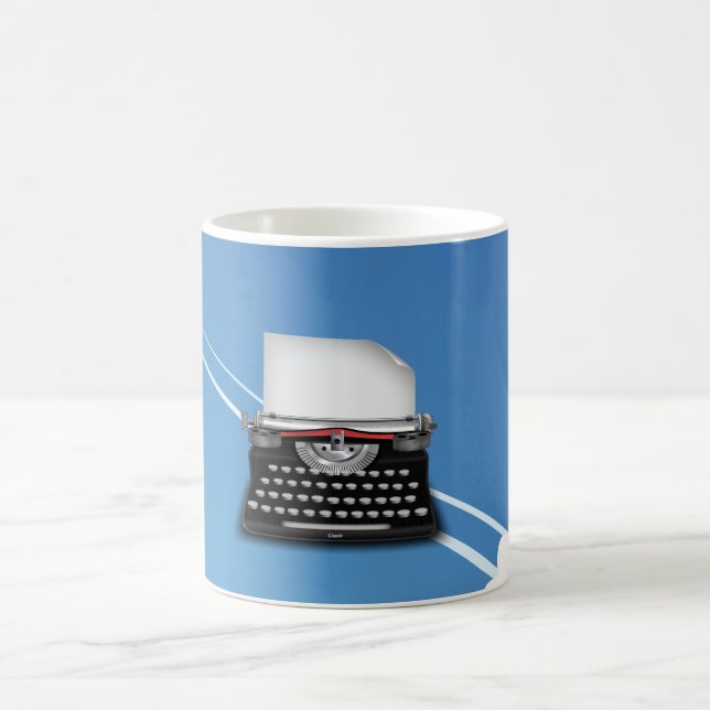Typewriter Coffee Mug (Center)