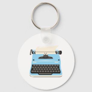 Typewriter Key Ring
