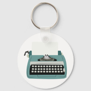 Typewriter Key Ring