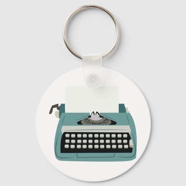 Typewriter Key Ring (Front)