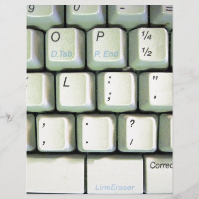 Typewriter Keyboard (Front)