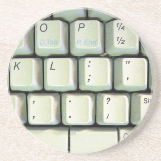 Typewriter Keyboard Coaster (Front)