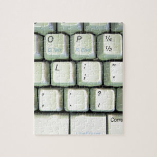 Typewriter Keyboard Jigsaw Puzzle