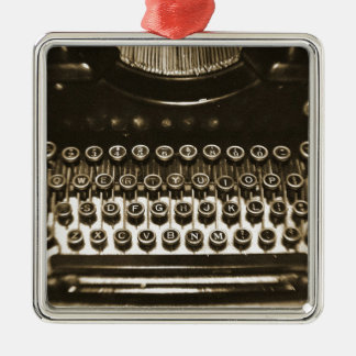 Typewriter Metal Tree Decoration