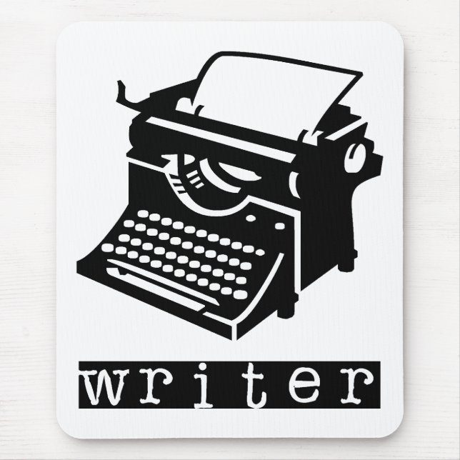 Typewriter Mouse Mat (Front)