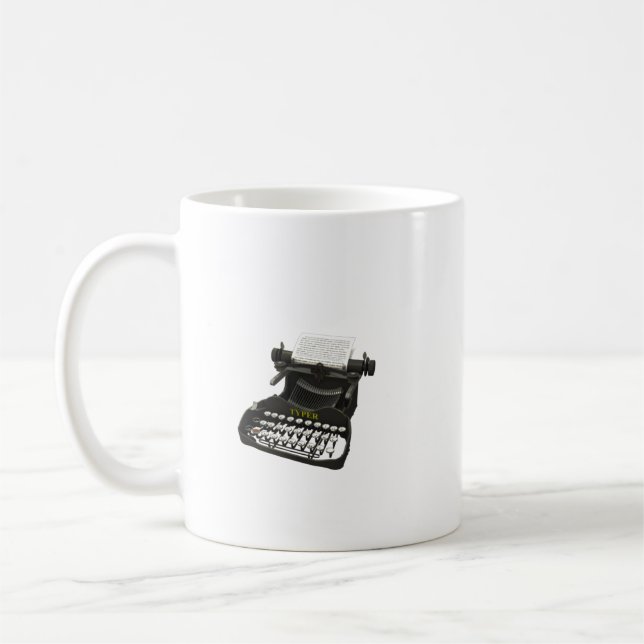 Typewriter Mug (Left)