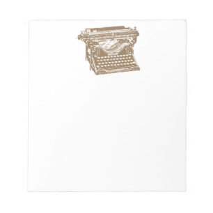 Typewriter Notepad