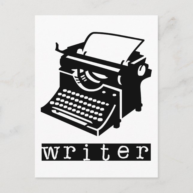 Typewriter Postcard (Front)
