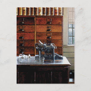 Typewriter Postcard