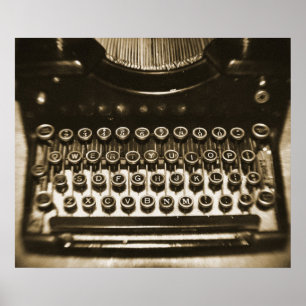 Typewriter Poster