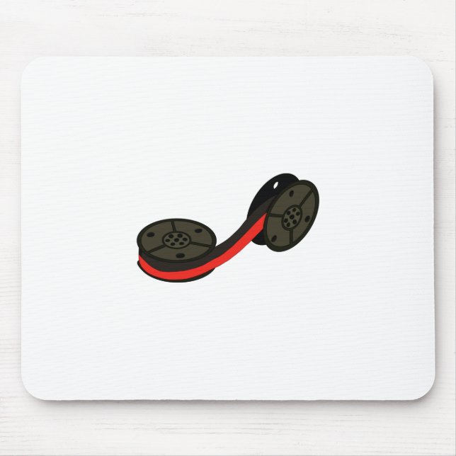 Typewriter Ribbon Mouse Mat (Front)
