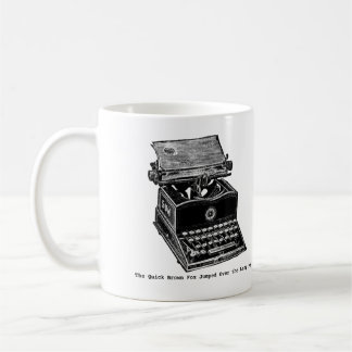 Typewriter, The Quick Brown Fox... Coffee Mug