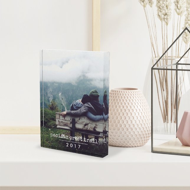 Typewriter | Vacation Memory Vertical Photo Block (Creator Uploaded)