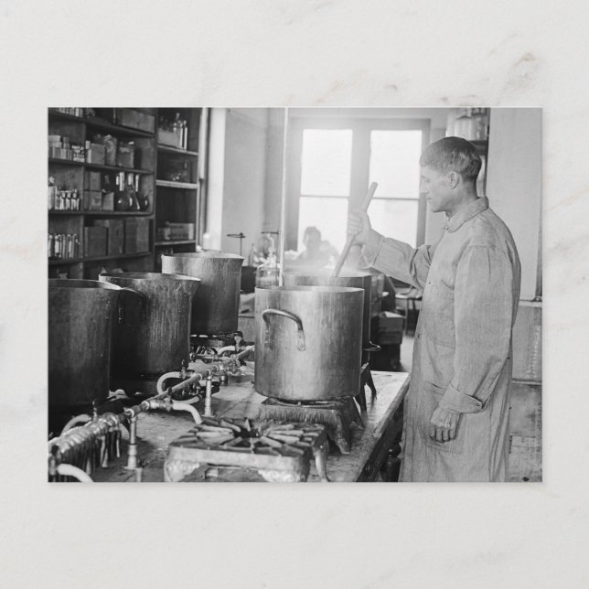 Typhoid Parry: 1917 Postcard (Front)