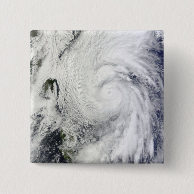Typhoon Chaba in the Philippine Sea 15 Cm Square Badge (Front)