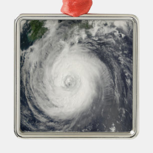 Typhoon Chaba Metal Tree Decoration