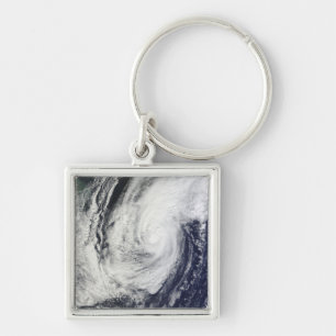 Typhoon Chaba over the Ryukyu Islands, Japan Key Ring