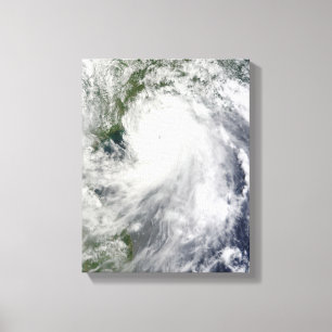 Typhoon Chanthu Canvas Print